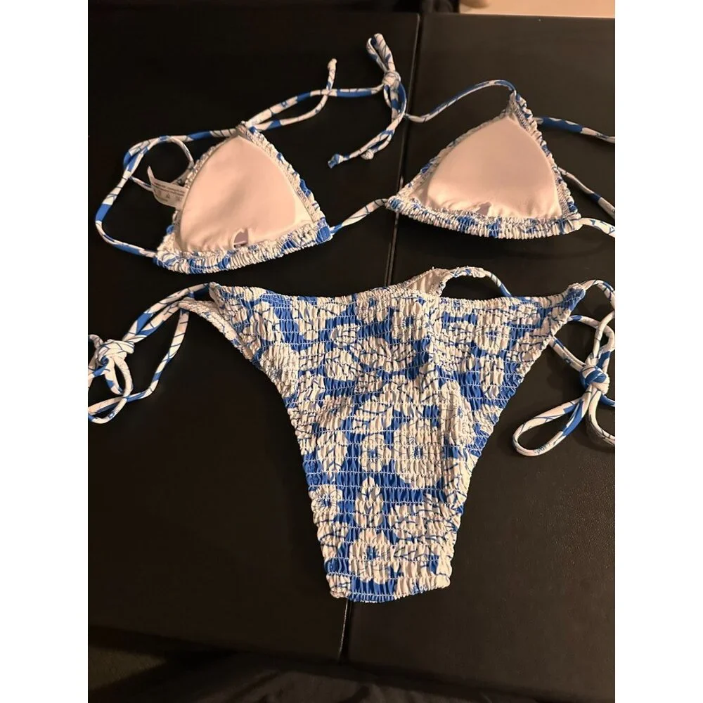Women's Triangle Halter Bikini‎